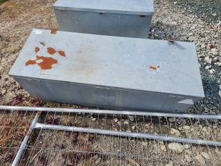 Galvanized Steel Storage Chest