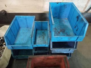 Large Lot of Parts Bins and Parts