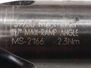 Mill Tool Holder BT40 ER40X80 E w/ Kennametal Attachment Cutter