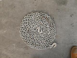 Bucket of Assorted Lifting Chains