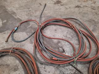 Assortment of Welding Cables and Hoses