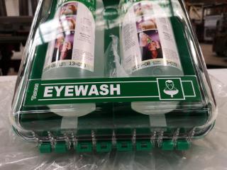 Tobins Industrial Eyewash Cabinet w/ 2x Bottles