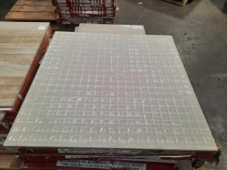 16.4M2 Garbon Seramic 600x600x10mm Onista Shift Ceramic Floor Tiles