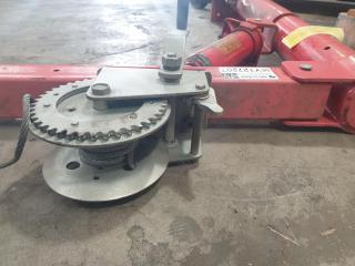 Floor Mounted Hydraulic Winch Arm