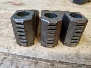 Set of 3x Lathe Chuck Jaws