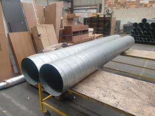 2 x Lengths 350mm Spiral Tube