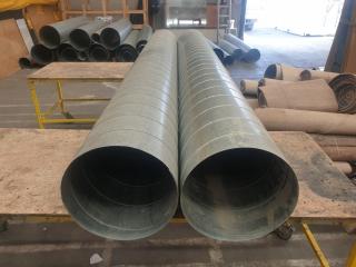 2 x Lengths 350mm Spiral Tube