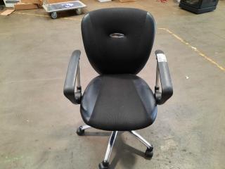 Office 1 Lever Gas Lift Swivel Chair