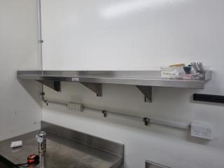 7 x Stainless Shelves