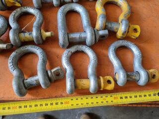 22x Assorted Bow & D Shackles