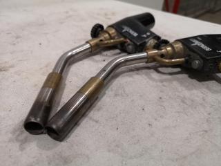 2x Bernzomatic TS8000 Gas Torch Heads