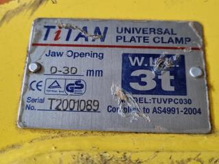 Titan 3-Ton Universal Plate Clamp