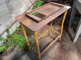 Small Mobile Workshop Table