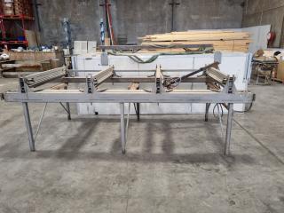 Large Laminating Table with Extraction Cover