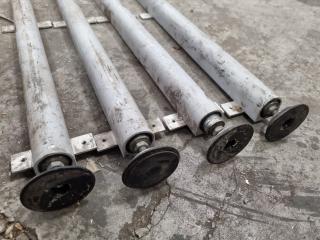 4x Hydraulic or Air Actuated Table Lifting Legs