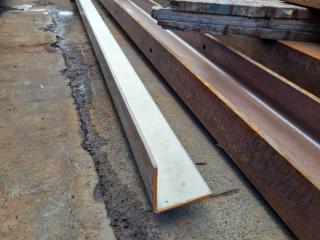 2x Lengths of Channel Steel plus 2x Lengths of Angle Steel