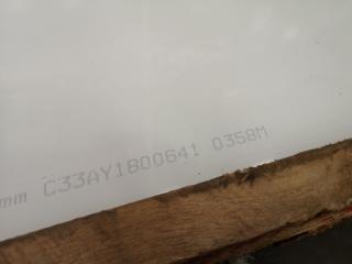6x Sheets of 0.55mm 304 Stainless Steel Sheets, New