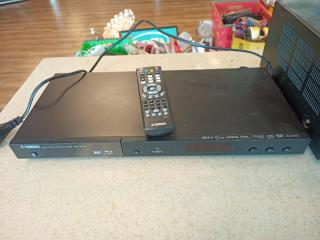 Yamaha Amp and DVD Player