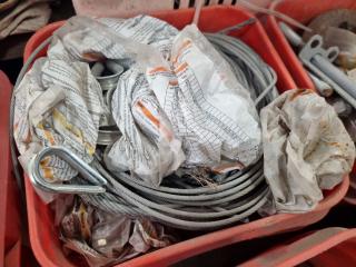 Pallet of Assorted Brackets, Pipe Hangers, Clamps, & More