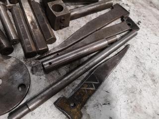 Assorted Lathe Tooling, Boring Bars, Mounts, Accessories