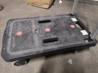 Folding Transportable Low Platform Trolley