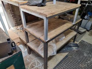 Multi-Level Workshop Table Workbench