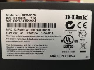 D-Link Managed Switch DES-3028