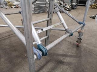 3.3m Tall Industrial Scaffolding Assembly, 2000mm Length