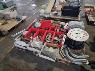 Pallet of Assorted Industrail Fittings