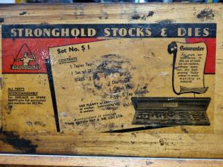 Vintage Stronghold Stocks & Dies Set