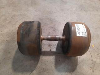 Snap Fitness 37.5KG Dumbbells