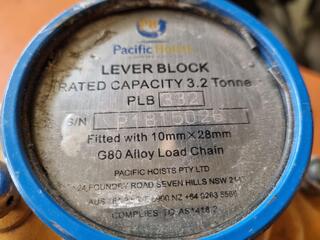 3.2-Ton Ratchet Lever Chain Block by Pacific Hoists