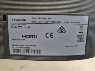 Samsung 27" LED Full HD monitor