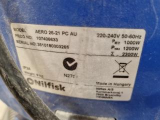 Nilfisk Aero 26-26 PC Wet Dry Shop Vac Vacuum
