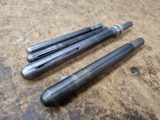4x Assorted Steel Hole Deburring Tools
