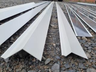 11x Coloured Steel Siding Trim Lengths