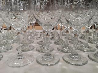 72x Wine Glasses