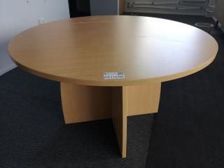 Standard Round Office or Cafe Table, 1200mm Diameter