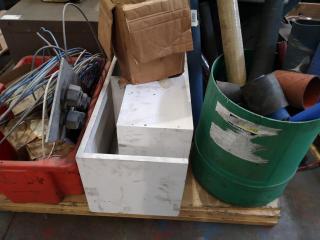 Pallet of Assorted Industrial Items