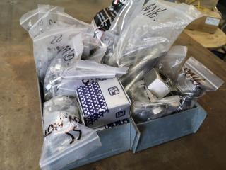 Assorted Stainless Steel Nuts, Bolts, Washers, Rivets