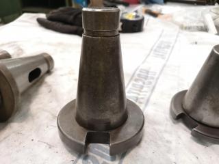 4x Assorted NT50 Type Mill Tool Holders