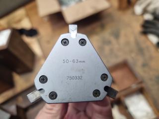 Mitutoyo 3-Point Internal Micrometer 368-740, Range 50-63mm