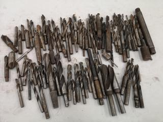 90+ Assorted Milling Drill Bits