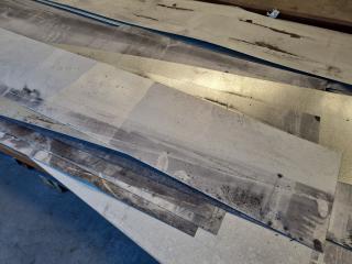 Pallet of Zincalume Off-Cut Steel Sheets