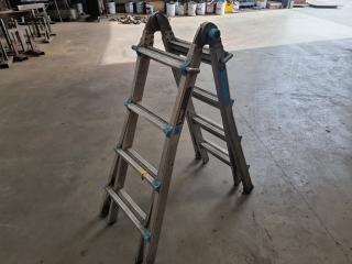 Easy Access Co Telescopic Articulated Ladder