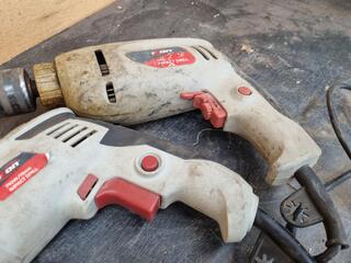 2x Icon Corded Impact Drills
