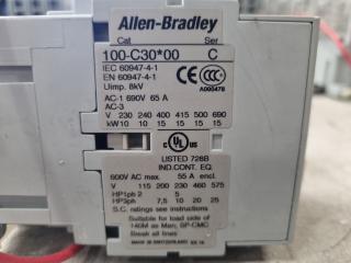 17x 3-Phase Contactors by Allen Bradley & Sprecher Schuh