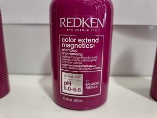3 Bottles of Redken Color Extend Magnetics Shampoo