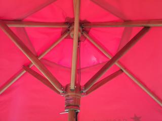 Outdoor Patio Deck Umbrella w/ Weighted Base