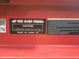 45 Ton Shop Press